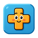 icon_business_medical_cross_cartoon icon preview