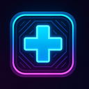 icon_business_medical_cross_cyberpunk icon preview