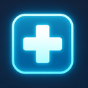 icon_business_medical_cross_glow_effect icon preview