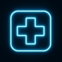 icon_business_medical_cross_neon icon preview