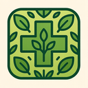 icon_business_medical_cross_organic_pattern icon preview