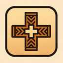 icon_business_medical_cross_tribal icon preview