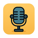 icon_business_microphone_cartoon icon preview