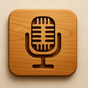 icon_business_microphone_wooden icon preview