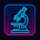 icon_business_microscope_cyberpunk icon preview
