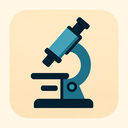 icon_business_microscope_flat_design icon preview