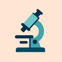 icon_business_microscope_flat_pastel icon preview