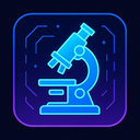 icon_business_microscope_futuristic icon preview