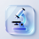 icon_business_microscope_glassy icon preview