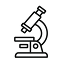 icon_business_microscope_line_art icon preview