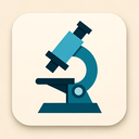 icon_business_microscope_origami icon preview