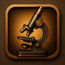icon_business_microscope_steampunk icon preview