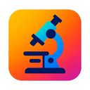 icon_business_microscope_vibrant_colors icon preview