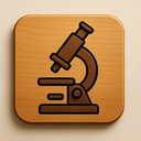 icon_business_microscope_wooden icon preview