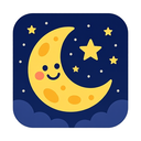 icon_business_moon_cartoon icon preview