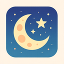 icon_business_moon_flat_pastel icon preview