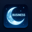 icon_business_moon_futuristic icon preview