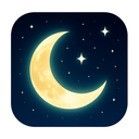 icon_business_moon_glow_effect icon preview