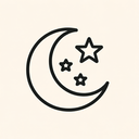 icon_business_moon_line_art icon preview