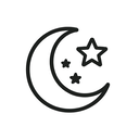 icon_business_moon_minimal_outline icon preview