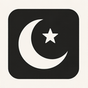icon_business_moon_monochrome icon preview
