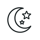 icon_business_moon_outline icon preview