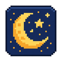 icon_business_moon_pixel_art icon preview