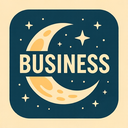 icon_business_moon_retro icon preview