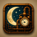 icon_business_moon_steampunk icon preview