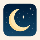 icon_business_moon_thin icon preview