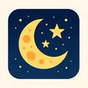 icon_business_moon_vector icon preview