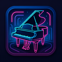 icon_business_piano_cyberpunk icon preview