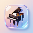 icon_business_piano_glassy icon preview