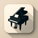 icon_business_piano_shadow_effect icon preview