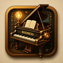 icon_business_piano_steampunk icon preview