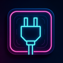 icon_business_plug_cyberpunk icon preview