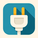 icon_business_plug_flat_design icon preview