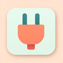 icon_business_plug_flat_pastel icon preview