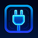 icon_business_plug_futuristic icon preview