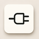 icon_business_plug_minimalist icon preview