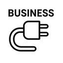icon_business_plug_monochrome icon preview