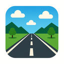 icon_business_road_geometric icon preview