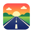 icon_business_road_gradient icon preview