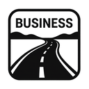 icon_business_road_monochrome icon preview