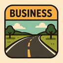 icon_business_road_retro icon preview