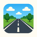 icon_business_road_vector icon preview