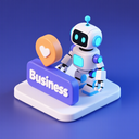 icon_business_robot_3d_isometric icon preview