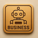 icon_business_robot_embossed icon preview