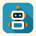 icon_business_robot_flat_design icon preview