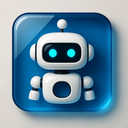 icon_business_robot_glassy icon preview